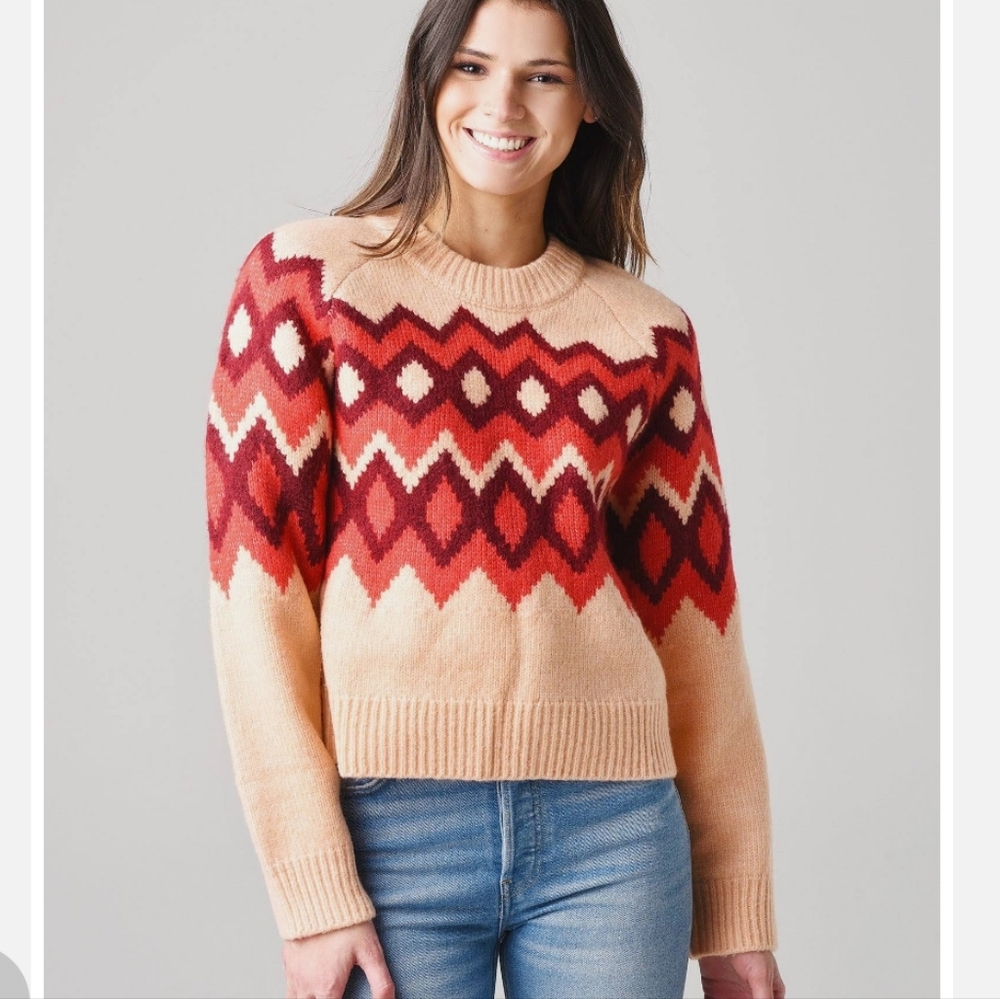 Joie Crewneck Nataly Sweater Size Large